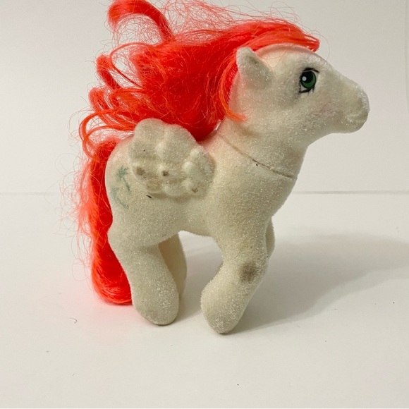 Vintage 1985 My Little Pony MLP G1 Paradise So Soft Flocked Paradise Palm Trees - Picture 7 of 16